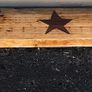 Rustic floating stove mantle / shelf Image 3