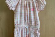 Leigh Tucker Willow Girls Cotton Playsuit - see 3 pics