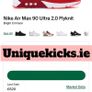 Premium Nike Air Max 90 Flyknit 2.0 Red Image 5
