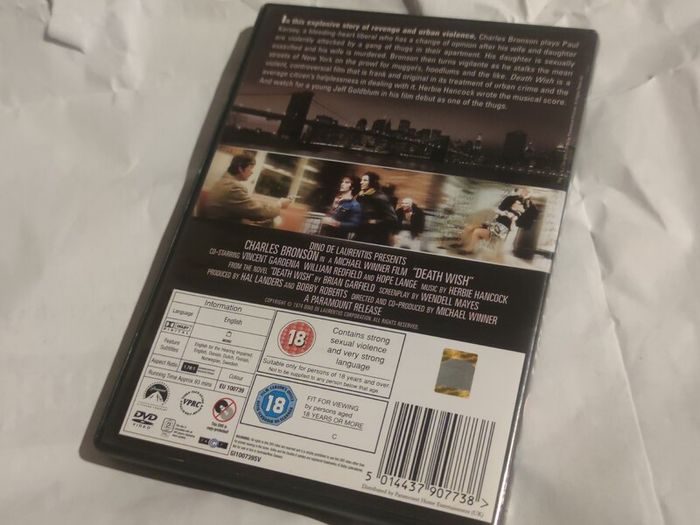 Death Wish Dvd