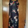 Very sexy black floral dress for crossdresser Image 2