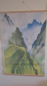 x3 Famous Art Prints with hanging kit