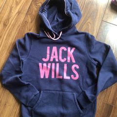 Jack Wills Hoodie Navy Size 10