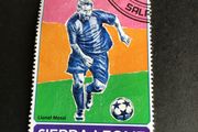 Lionel Messi stamp