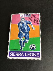 Lionel Messi stamp