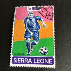 Lionel Messi stamp
