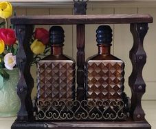 Mid Century Decanter Set
