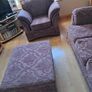 3 Piece Suite & Futon Image 3