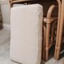 KIDS Vintage Rattan Dressing Table & Stool with cushion Image 4