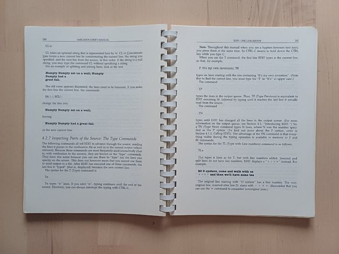 The AmigaDOS Manual 2nd Edition (Computer Programming Commodore Amiga Retro Computing 1987)