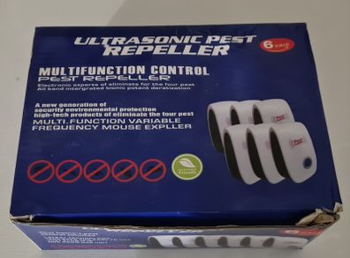 Ultrasonic Pest Repeller x6