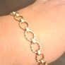 9ct yellow gold bracelet Image 8