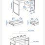 Ikea desk Image 5