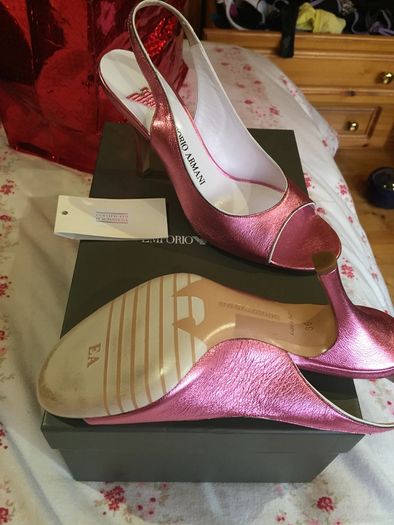Emporio Armani Pink Shoes