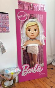 barbie frame / photo Booth