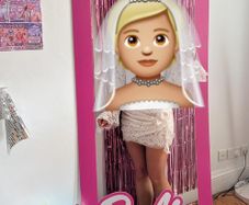 barbie frame / photo Booth