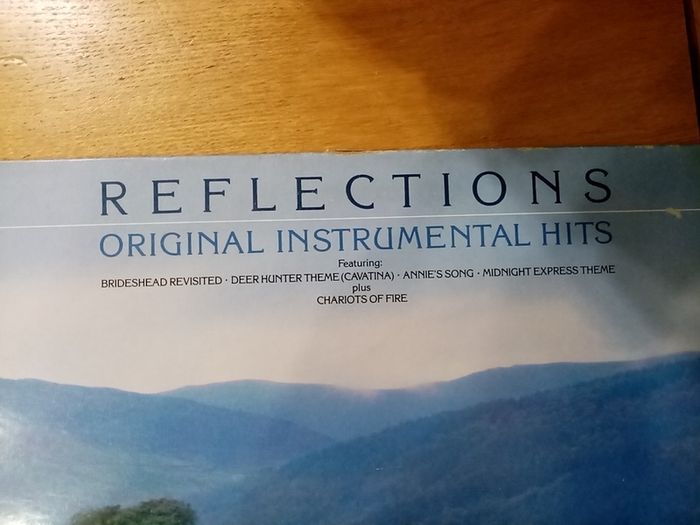 REFLECTIONS. IMAGINATIONS. instrumentals, original artists, compilation albums. 1982, 1983 Irish Pressings. Vinyl Record Album. Various artists.