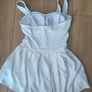 White Active Tennis Skort / Dress with Built-in Chest Pads Image 2