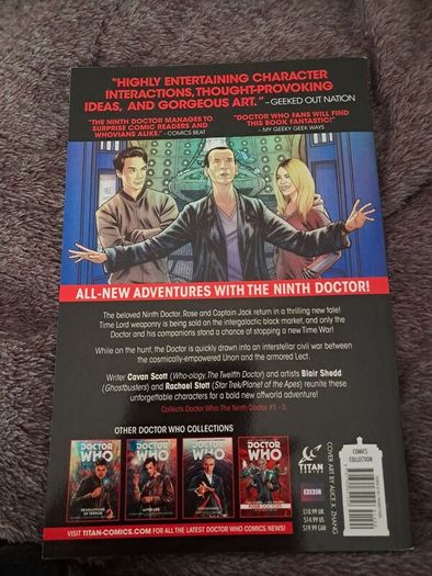 Doctor Who Weapons of Past Destruction Ninth Doctor Comic