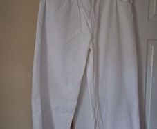 DUNNES wide leg sparkling white Jeans