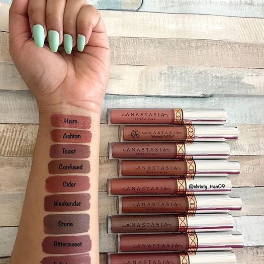 Anastasia Beverly Hills matte liquid lipstick in BRIXTON