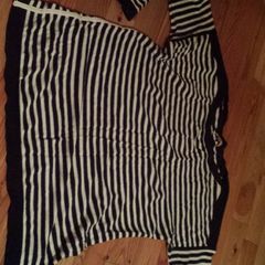 Gap Navy White Stripe Top