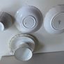 Regina China vintage elegant white  and gold  china trios Image 5