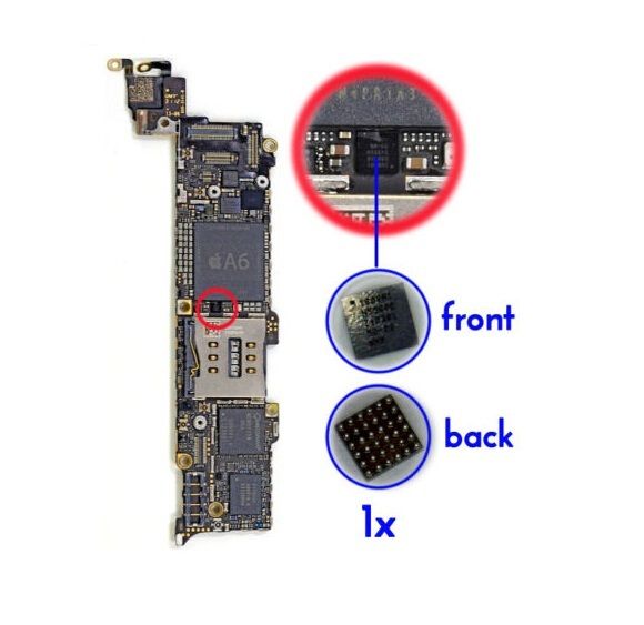 iPhone 5 Charging IC (1608AI) Replacement-#230308