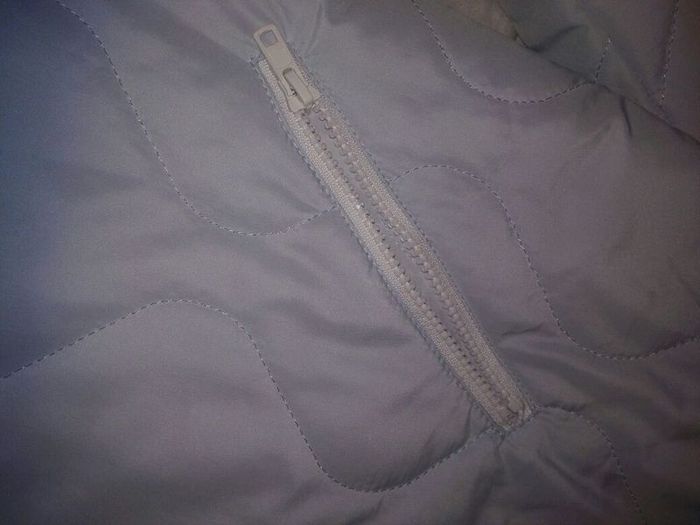 Blue Quilted Jacket