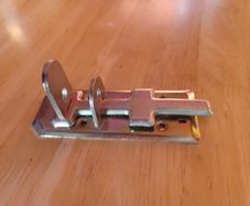 Sliding bolt hasp