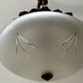 Antique Victorian Cherub Ceiling Light Image 6