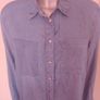 River Island light denim ladies shirt size UK14 EU42 Postage included Image 4