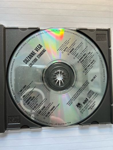 Suzanne Vega - Solitude Standing CD