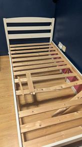 Used Single Bed with Slide Doors