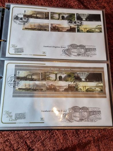 Mint UK FDC album