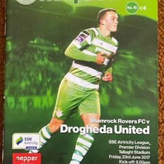 2017 Shamrock Rovers v Drogheda United - SSE Airtricity Division Premier Programme