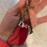 DVF bag/key charm . New Image 3