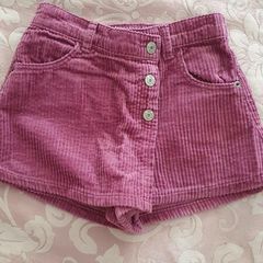 Zara velvet skirt