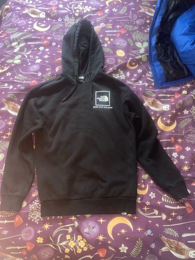 The North Face "Never Stop Exploring" Black Hoodie