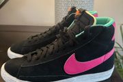 Nike Blazer - Black, Pink &amp; Green