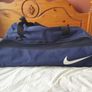 Large nike 2 wheel roller bag 29" long 14" wide 12" depth navy in fab condition Image 3