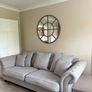 4 seater and 2 seater grey sofa. Image 2