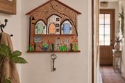 Handcrafted wooden key holder!