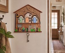 Handcrafted wooden key holder!