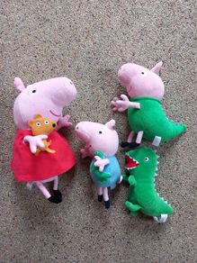 Pepa pig and George soft toy