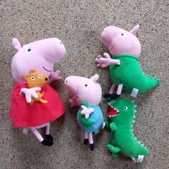 Pepa pig and George soft toy