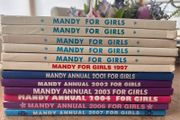 12 vintage Mandy Annuals