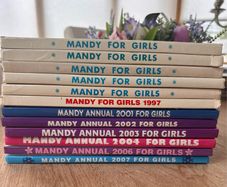 12 vintage Mandy Annuals