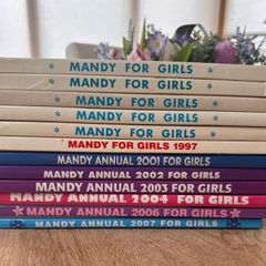 12 vintage Mandy Annuals