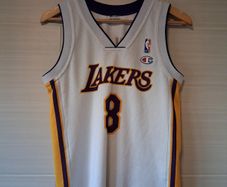 LA Lakers Jersey.  Official Champion Kobe Bryant Lakers Jersey.  Authentic Original From The Time.  Not A Modern Day Remake.  Collect In Dublin Or Receive Via Post.